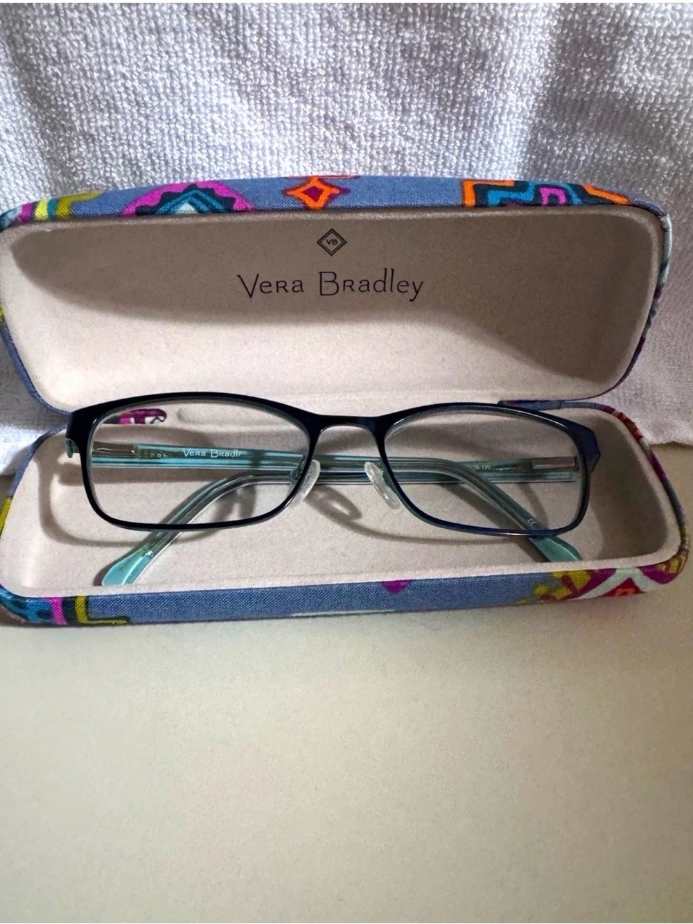 Vera Bradley Women's Blue Full Rim Plastic Eyeglasses  *Frames Only*